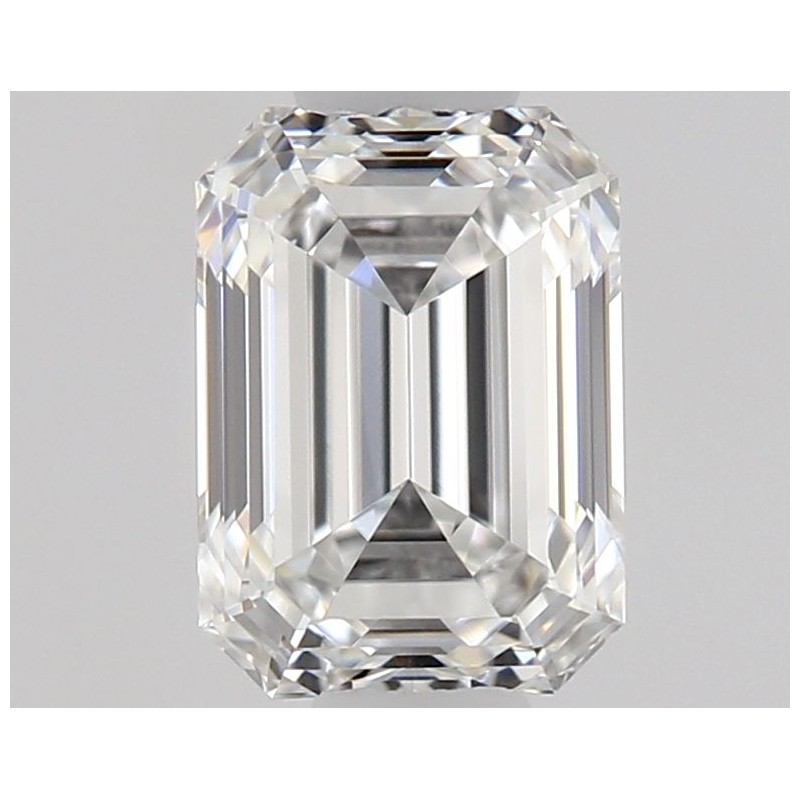 Diament szlif szmaragdowy, 0.5ct, VVS2, F, GIA 2546123580