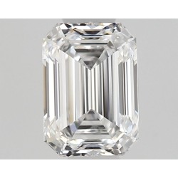 Diament szlif szmaragdowy, 0.5ct, VVS1, D, GIA 1538789506
