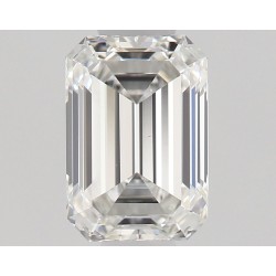 Diament szlif szmaragdowy, 0.5ct, VVS2, F, GIA 1528481662