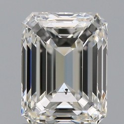 Diament szlif szmaragdowy, 1.25ct, SI1, H, GIA 6501005179
