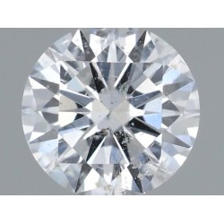 Diament szlif okrągły, 0.42ct, SI2, D, HRD 250000099843