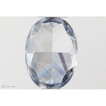 Diament laboratoryjny o barwie fantazyjnej szlif owalny, 1.02ct, VVS1, Fancy Intense Blue, IGI LG564379433