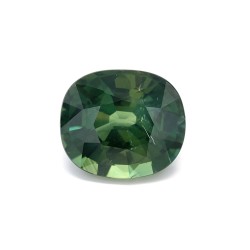 Szafir szlif poduszkowy, 4.03 ct, GREEN, GIA 2507443209