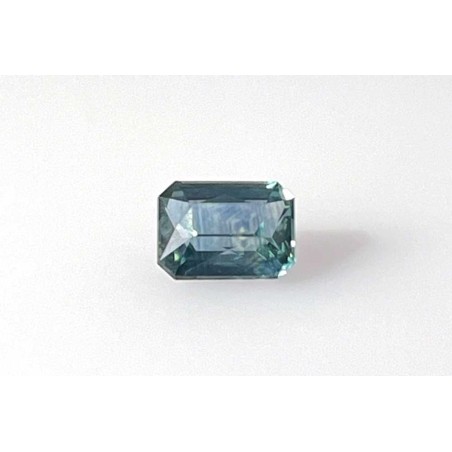 Szafir szlif szmaragdowy, 1.71 ct, TEAL, GIA 3525695262