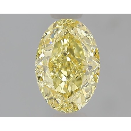 Diament laboratoryjny o barwie fantazyjnej szlif owalny, 1.07ct, VVS2, Fancy Yellow, IGI LG713564239