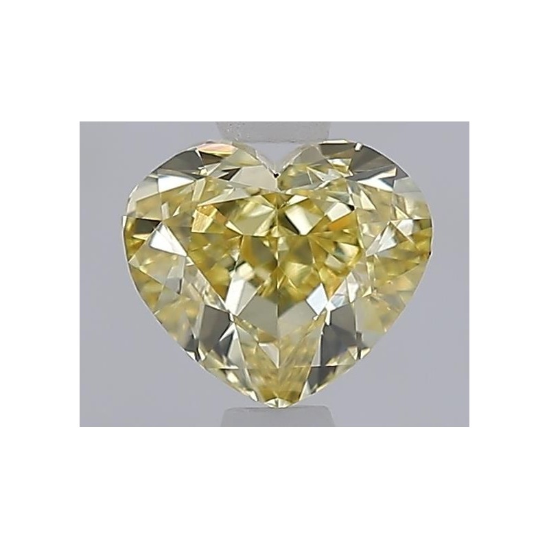 Diament laboratoryjny o barwie fantazyjnej serce, 1ct, VVS2, Fancy Yellow, IGI LG729575779