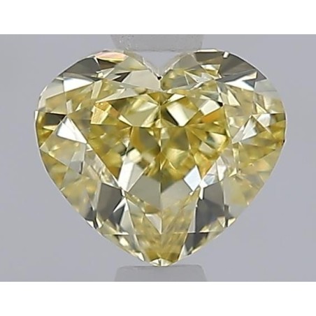 Diament laboratoryjny o barwie fantazyjnej serce, 1ct, VVS2, Fancy Yellow, IGI LG729575779