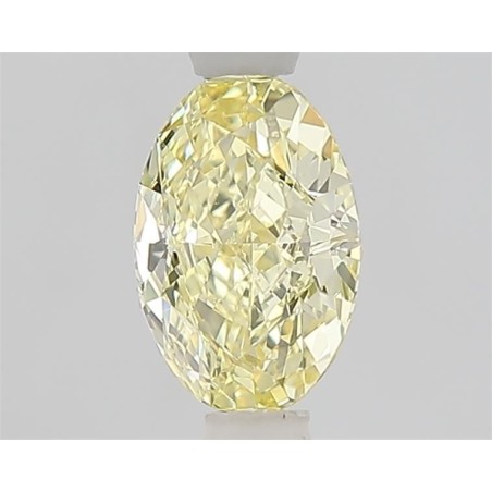 Diament laboratoryjny o barwie fantazyjnej szlif owalny, 1.04ct, VVS2, Fancy Light Yellow, IGI LG729575764