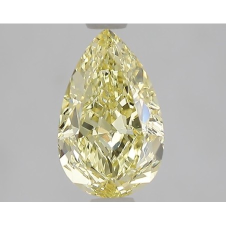 Diament laboratoryjny o barwie fantazyjnej szlif gruszkowy, 2.09ct, VVS2, Fancy Yellow, IGI LG713564420