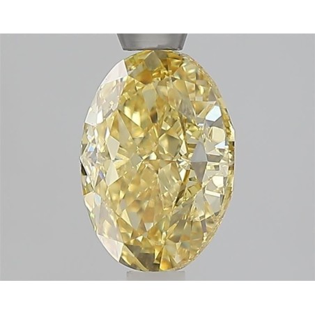 Diament laboratoryjny o barwie fantazyjnej szlif owalny, 1.6ct, VVS2, Fancy Intense Yellow, IGI LG729575761
