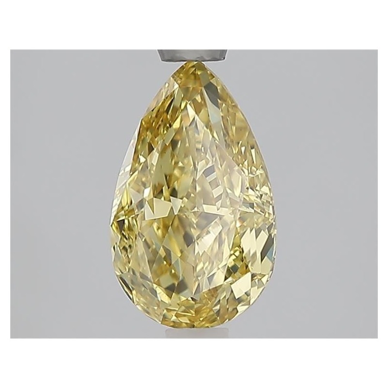 Diament laboratoryjny o barwie fantazyjnej szlif gruszkowy, 1.55ct, VVS2, Fancy Vivid Yellow, IGI LG707553501 Diament laboratoryjny o barwie fantazyjnej szlif gruszkowy, 1.55ct, VVS2, Fancy Vivid Yellow, IGI LG707553501