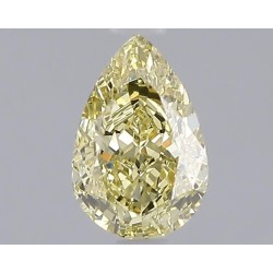Diament laboratoryjny o barwie fantazyjnej szlif gruszkowy, 1.08ct, VVS2, Fancy Intense Yellow, IGI LG689567639
