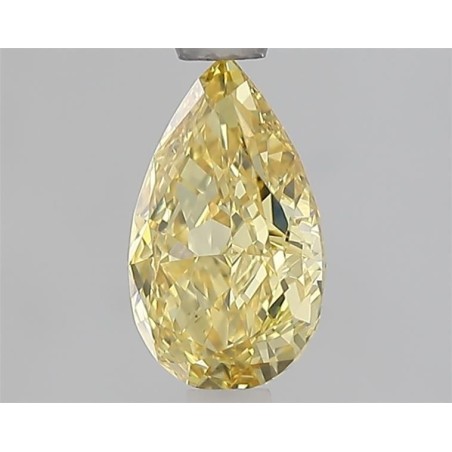 Diament laboratoryjny o barwie fantazyjnej szlif gruszkowy, 1.04ct, VVS2, Fancy Intense Yellow, IGI LG729575739