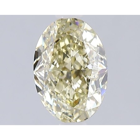 Diament laboratoryjny o barwie fantazyjnej szlif owalny, 1.54ct, VVS2, Fancy Yellow, IGI LG700508831