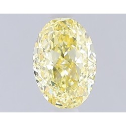 Diament laboratoryjny o barwie fantazyjnej szlif owalny, 1.03ct, VVS2, Fancy Yellow, IGI LG700508896