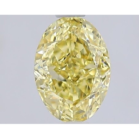 Diament laboratoryjny o barwie fantazyjnej szlif owalny, 1.1ct, VVS2, Fancy Yellow, IGI LG700511435