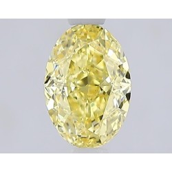 Diament laboratoryjny o barwie fantazyjnej szlif owalny, 1.01ct, VVS2, Fancy Intense Yellow, IGI LG700511445