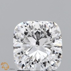 Diament laboratoryjny szlif poduszkowy brylantowy, 2.18ct, VVS2, D, IGI LG663406128