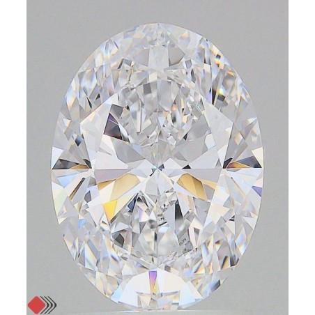 Diament laboratoryjny szlif owalny, 1.8ct, IF, D, IGI LG713537579