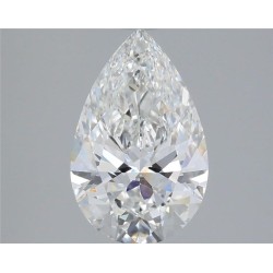 Diament laboratoryjny szlif gruszkowy, 2.84ct, VVS2, F, IGI LG752537421