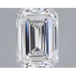 Diament laboratoryjny szlif szmaragdowy, 1.6ct, VVS1, E, IGI LG752537862