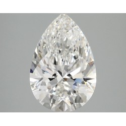 Diament laboratoryjny szlif gruszkowy, 2.56ct, VVS2, F, IGI LG756536534