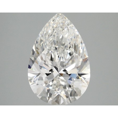 Diament laboratoryjny szlif gruszkowy, 2.56ct, VVS2, F, IGI LG756536534