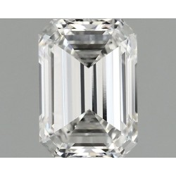 Diament laboratoryjny szlif szmaragdowy, 1.08ct, VVS2, E, IGI LG756536505