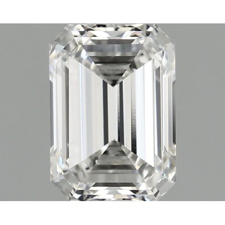 Diament laboratoryjny szlif szmaragdowy, 1.08ct, VVS2, E, IGI LG756536505