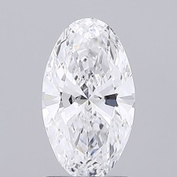 Diament laboratoryjny szlif owalny, 1.32ct, VVS2, D, IGI LG740504987