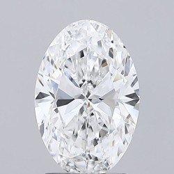 Diament laboratoryjny szlif owalny, 2ct, VVS1, D, IGI LG738513571