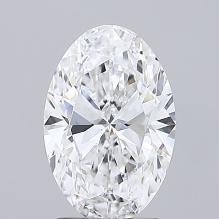 Diament laboratoryjny szlif owalny, 2ct, VVS1, D, IGI LG738513571