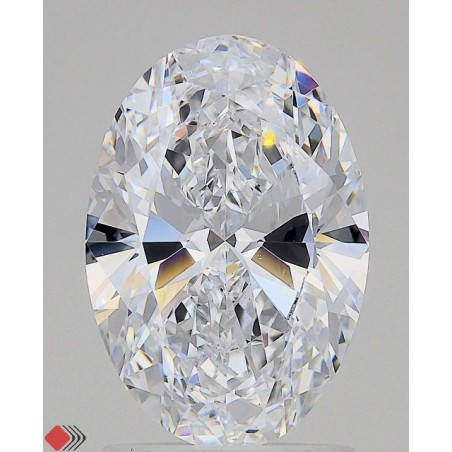 Diament laboratoryjny szlif owalny, 2ct, VVS1, D, IGI LG735572597