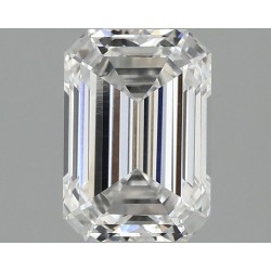 Diament laboratoryjny szlif szmaragdowy, 1.1ct, VVS2, E, IGI LG753504249