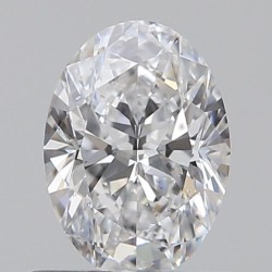 Diament szlif owalny, 0.6ct, SI1, D, GIA 1527124006
