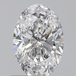 Diament szlif owalny, 0.6ct, SI1, D, GIA 1528525123