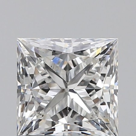 Diament szlif princess, 0.9ct, SI1, G, GIA 1529275699