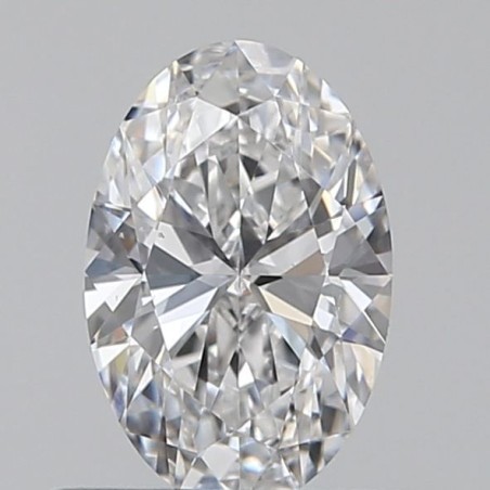 Diament szlif owalny, 0.5ct, SI1, D, GIA 7523453751