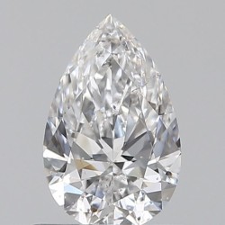 Diament szlif gruszkowy, 0.55ct, SI2, D, GIA 7522464729