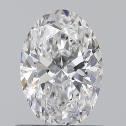 Diament szlif owalny, 0.61ct, SI1, D, GIA 6522439614
