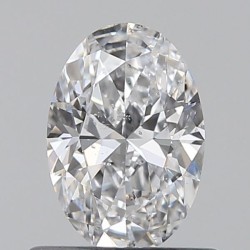 Diament szlif owalny, 0.55ct, SI2, D, GIA 2526375264