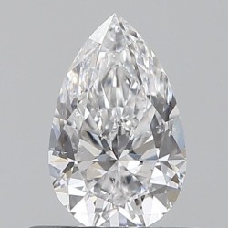 Diament szlif gruszkowy, 0.5ct, SI2, D, GIA 2527163969