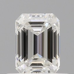 Diament szlif szmaragdowy, 0.5ct, VVS2, G, GIA 2547024231
