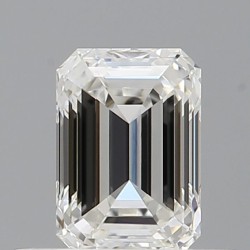 Diament szlif szmaragdowy, 0.51ct, VVS2, G, GIA 6532743912