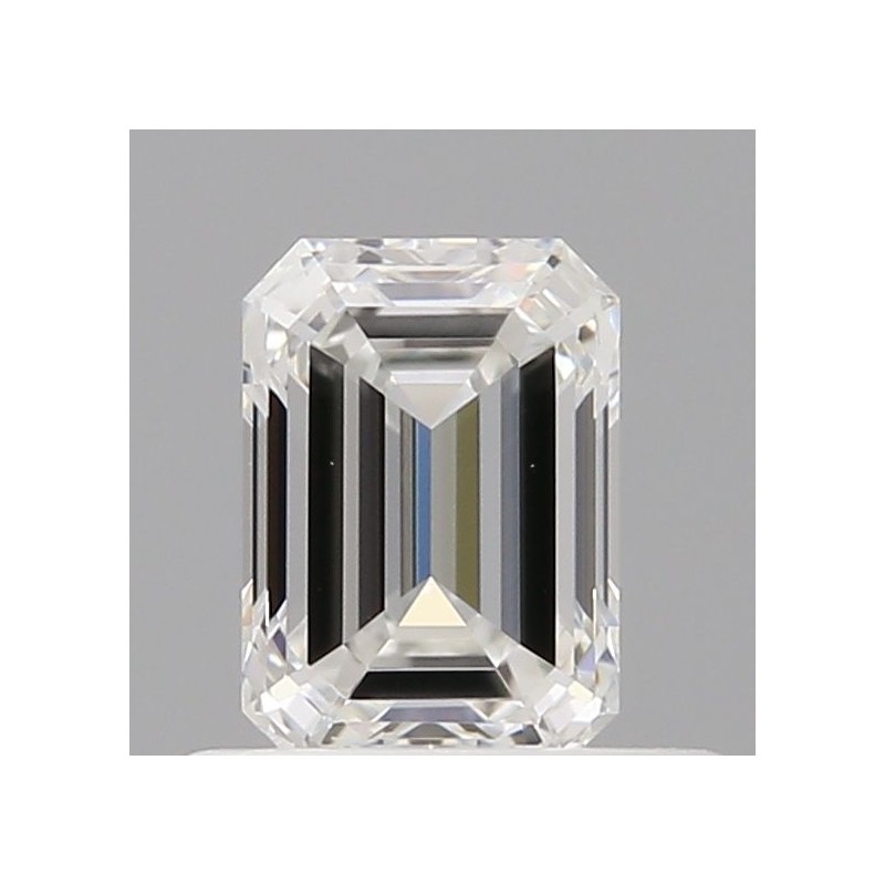 Diament szlif szmaragdowy, 0.5ct, VS2, F, GIA 1533593817