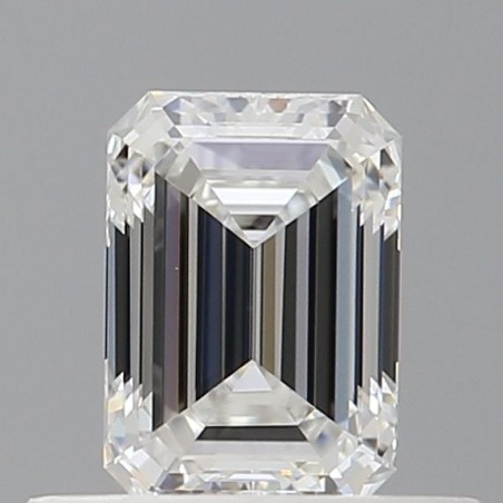 Diament szlif szmaragdowy, 0.5ct, VVS1, F, GIA 6545232051