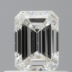 Diament szlif szmaragdowy, 0.54ct, VVS1, G, GIA 2546232392