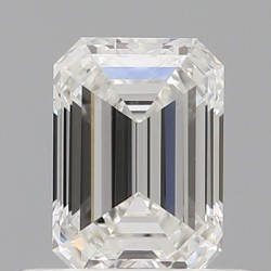 Diament szlif szmaragdowy, 0.53ct, VVS1, F, GIA 2544233552