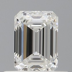 Diament szlif szmaragdowy, 0.6ct, VVS2, F, GIA 2547232522