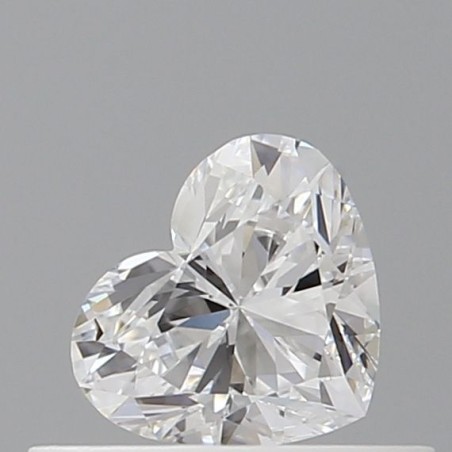 Diament serce, 0.35ct, VVS2, D, GIA 7542232591